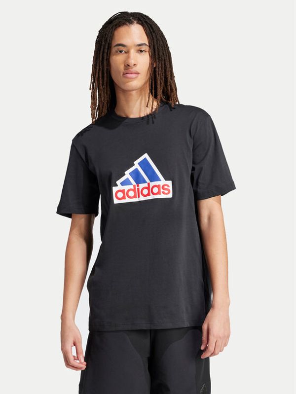 adidas adidas Majica Future Icons Badge of Sport IS9596 Črna Loose Fit