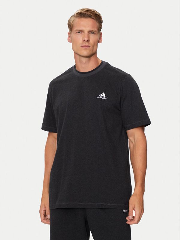 adidas adidas Majica Seasonal Essentials IW6358 Črna Regular Fit