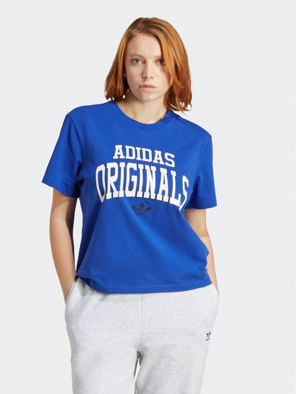 adidas adidas Majica T-Shirt IC5982 Modra