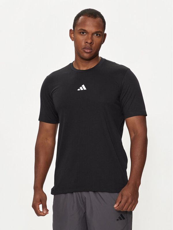 adidas adidas Majica Workout Logo IT2124 Črna Regular Fit