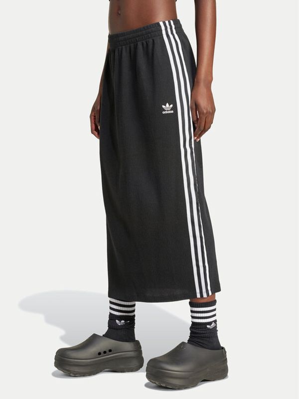 adidas adidas Midi krilo IY7279 Črna Slim Fit