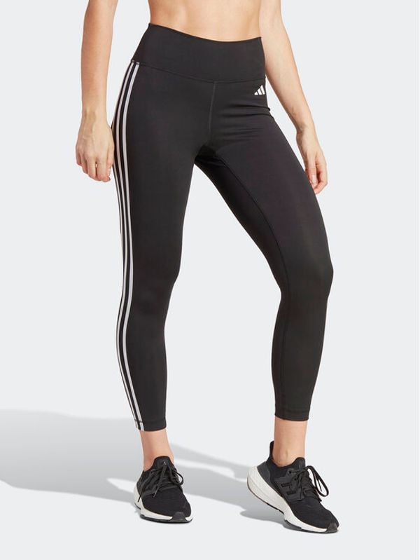 adidas adidas Pajkice Train Essentials 3-Stripes High-Waisted 7/8 Leggings HT5438 Črna