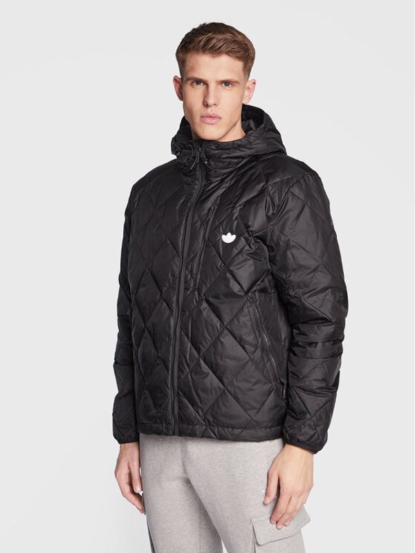adidas adidas Puhovka Down Quilted Puffer HL9205 Črna Regular Fit