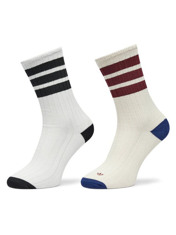 adidas adidas Set 2 parov nisex visokih nogavic u Premium Mid Crew IB9170 Pisana