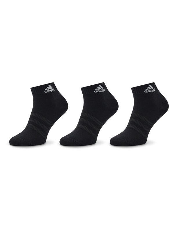 adidas adidas Set 3 parov unisex nizkih nogavic Thin and Light Ankle Socks 3 Pairs IC1282 Črna