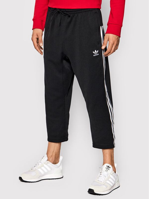 adidas adidas Spodnji del trenirke adicolor Classics H09121 Črna Relaxed Fit