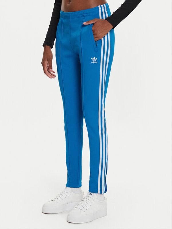 adidas adidas Spodnji del trenirke adicolor SST IL8817 Modra Slim Fit