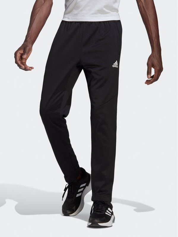 adidas adidas Spodnji del trenirke AEROREADY Game and Go Small Logo Tapered Joggers HL2180 Črna Regular Fit