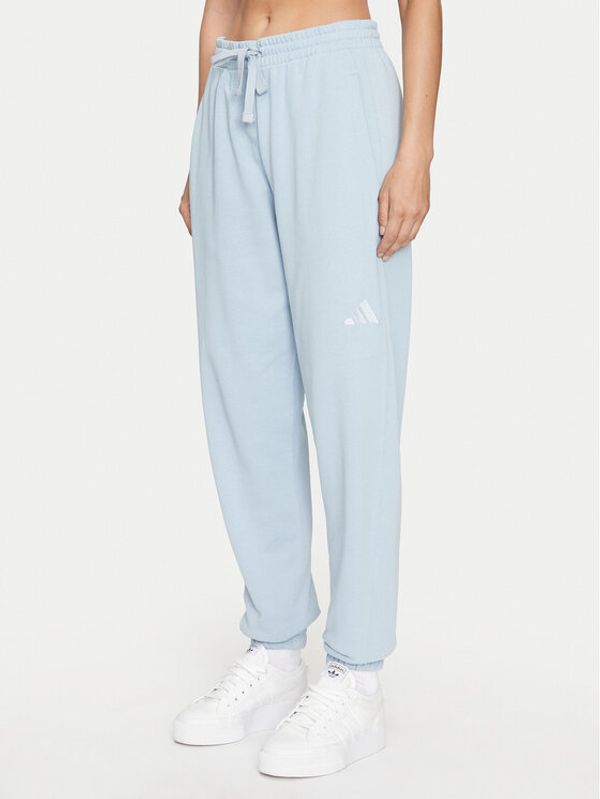 adidas adidas Spodnji del trenirke ALL SZN French Terry IY6816 Svetlo modra Loose Fit