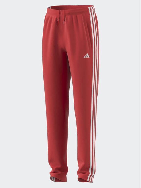 adidas adidas Spodnji del trenirke Train Essentials AEROREADY 3-Stripes Regular-Fit Joggers IJ9549 Rdeča Regular Fit