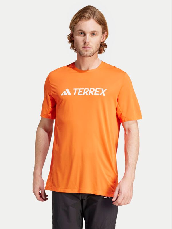 adidas adidas Športna majica Terrex Multi Endurance Tech IY9427 Oranžna Regular Fit