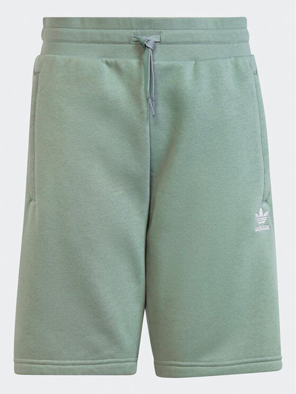 adidas adidas Športne kratke hlače Adicolor Shorts IC3174 Zelena Regular Fit