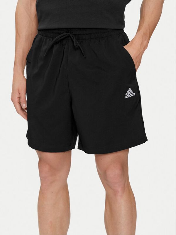 adidas adidas Športne kratke hlače AEROREADY Essentials Chelsea Small Logo Shorts IC9392 Črna Regular Fit