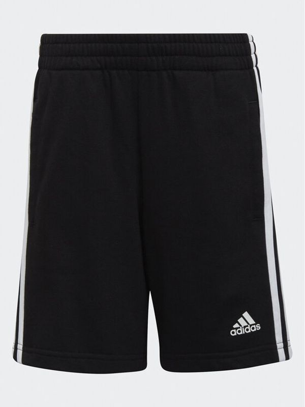 adidas adidas Športne kratke hlače Essentials 3-Stripes Shorts H65791 Črna Regular Fit