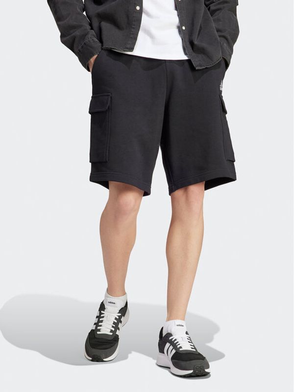 adidas adidas Športne kratke hlače Essentials HA4338 Črna Regular Fit