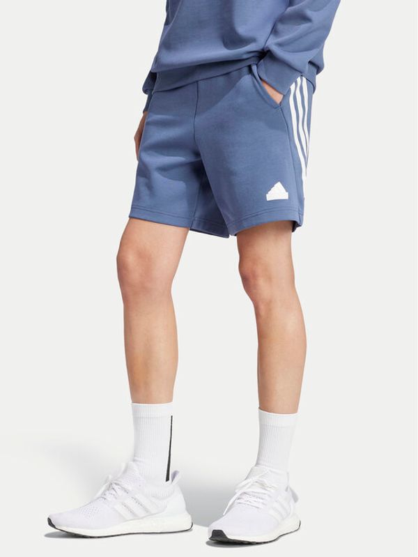 adidas adidas Športne kratke hlače Future Icons 3-Stripes IR9199 Modra Regular Fit