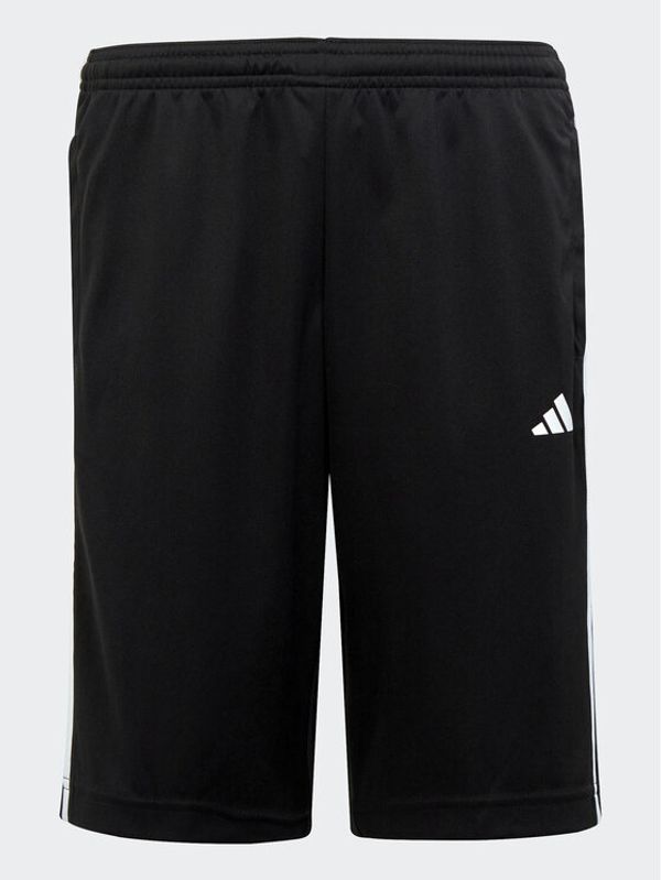 adidas adidas Športne kratke hlače Train Essentials AEROREADY 3-Stripes Regular-Fit Shorts HS1606 Črna Regular Fit