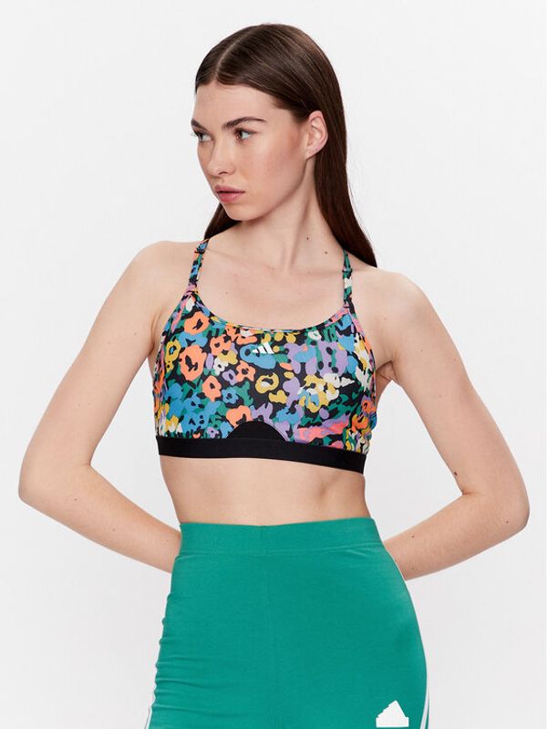 adidas adidas Špotni nedrček AeroReact Training Light-Support Bra HR2881 Črna