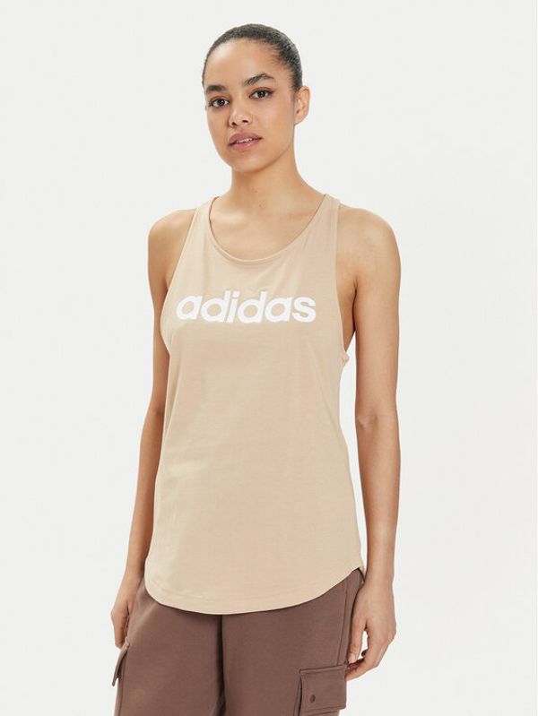 adidas adidas Top Essentials IS2087 Bež Regular Fit