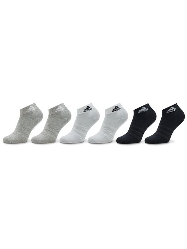 adidas adidas Unisex nizke nogavice Thin and Light Sportswear Ankle Socks 6 Pairs IC1307 Siva