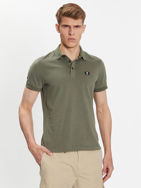 Aeronautica Militare Aeronautica Militare Polo majica 231PO1685J602 Zelena Regular Fit