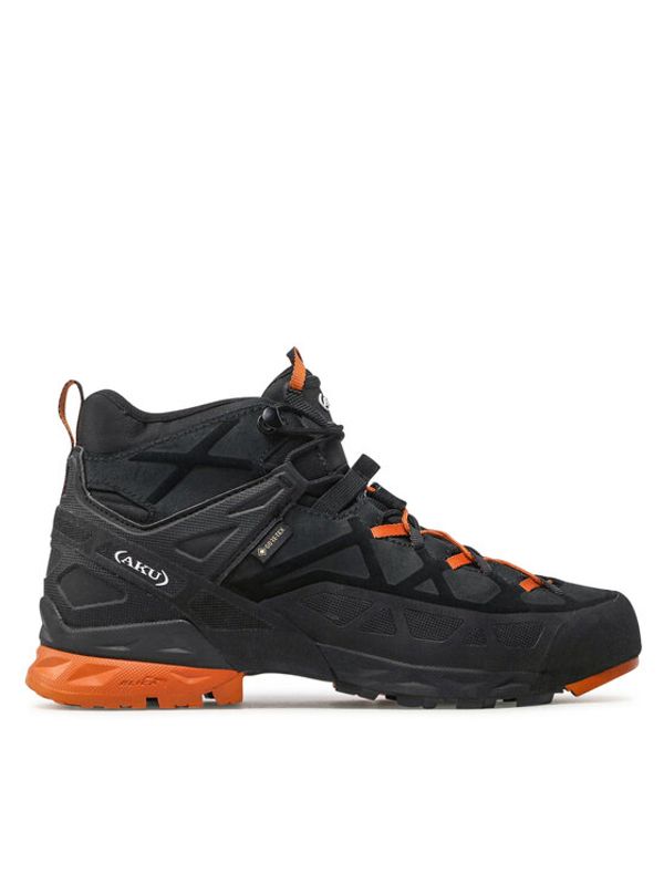 Aku Aku Trekking čevlji Rock Dfs Mid Gtx GORE-TEX 718 Črna