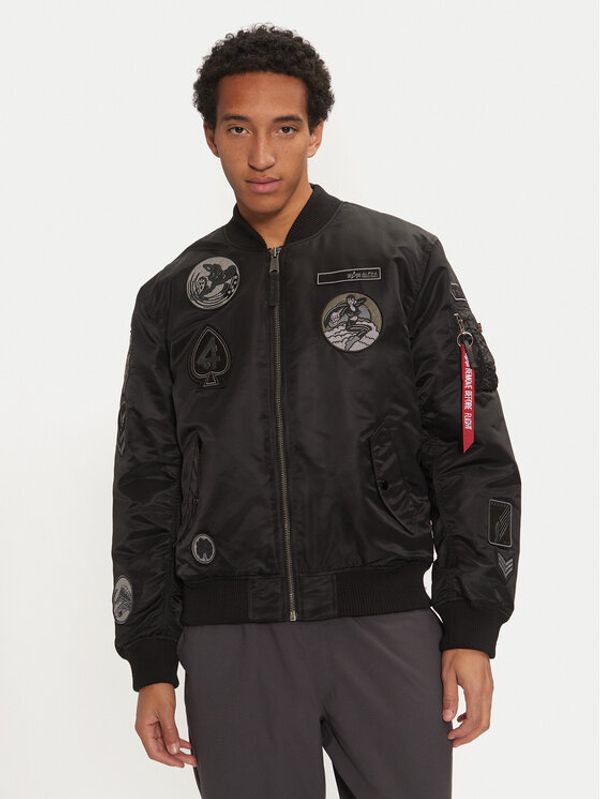 Alpha Industries Alpha Industries Bomber jakna 138104 Črna Regular Fit