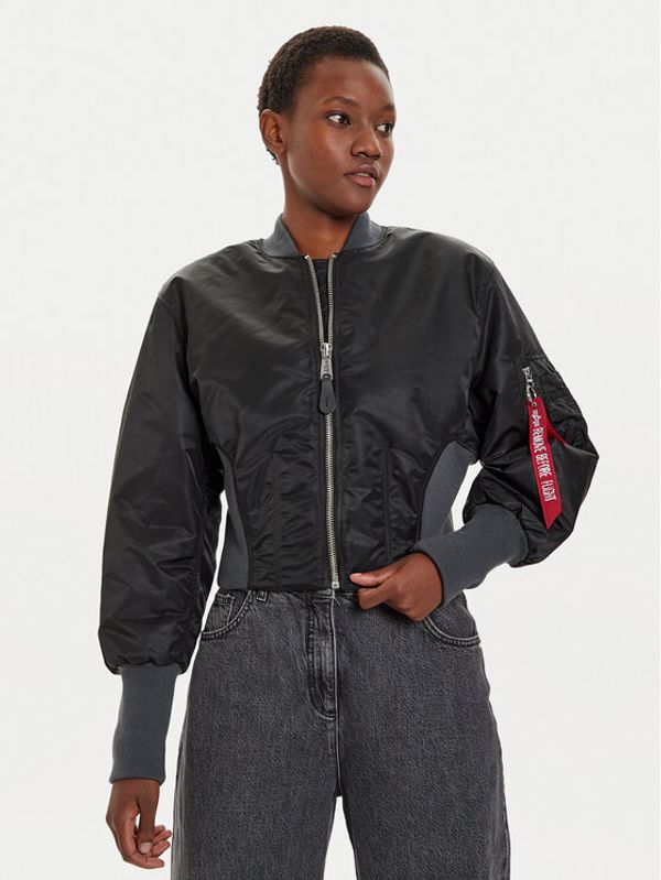 Alpha Industries Alpha Industries Bomber jakna 148003 Črna Regular Fit