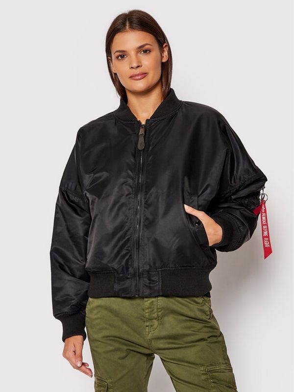 Alpha Industries Alpha Industries Bomber jakna MA-1 128002 Črna Regular Fit