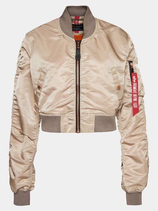 Alpha Industries Alpha Industries Bomber jakna MA-1 136008 Bež Loose Fit