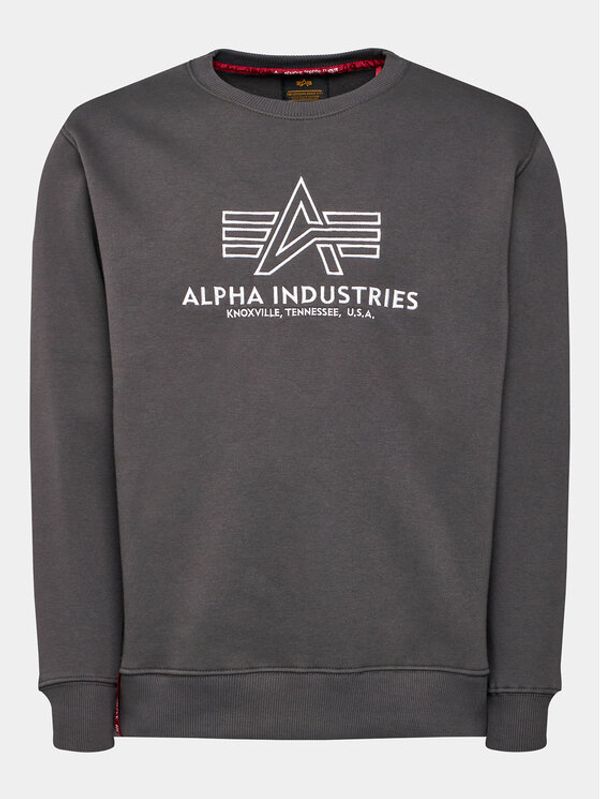 Alpha Industries Alpha Industries Jopa Basic 118302 Siva Regular Fit