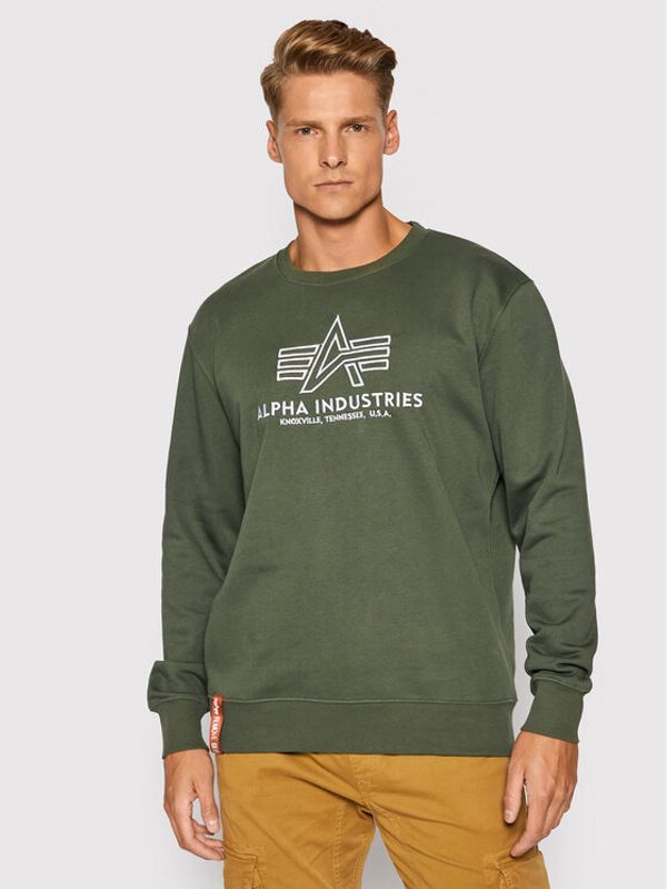 Alpha Industries Alpha Industries Jopa Basic 118302 Zelena Regular Fit