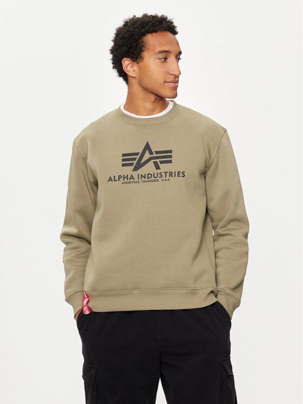 Alpha Industries Alpha Industries Jopa Basic 178302 Zelena Regular Fit