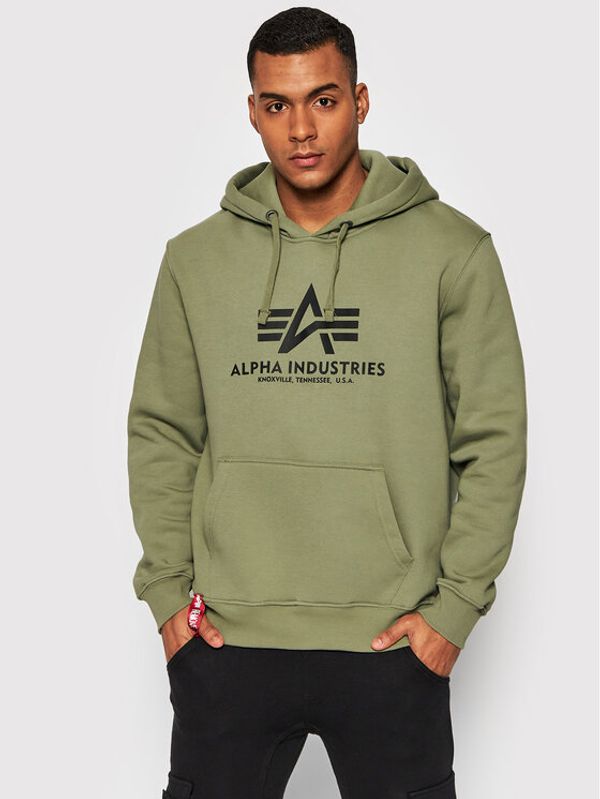 Alpha Industries Alpha Industries Jopa Basic 178312 Zelena Regular Fit