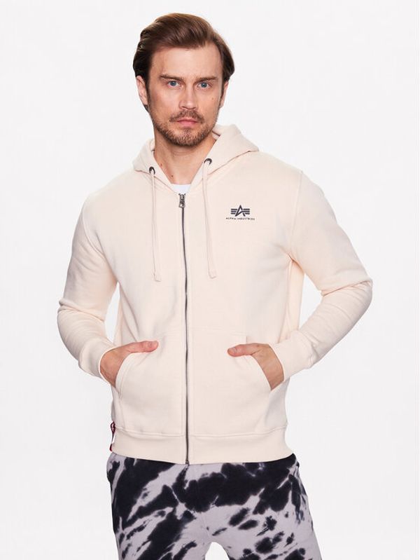 Alpha Industries Alpha Industries Jopa Basic Zip 118342 Bež Regular Fit