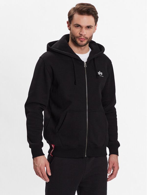 Alpha Industries Alpha Industries Jopa Basic Zip 118342 Črna Regular Fit