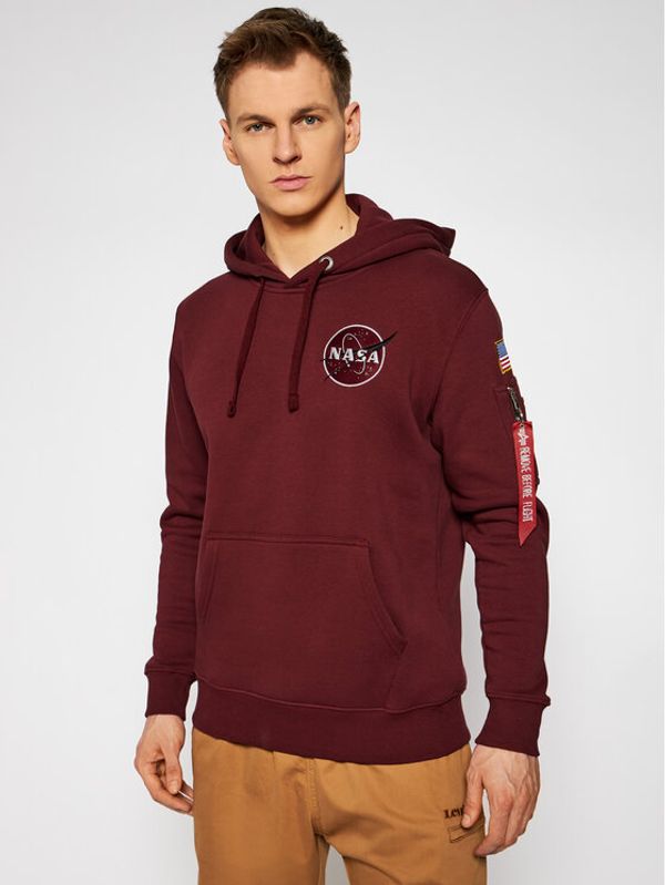 Alpha Industries Alpha Industries Jopa Space Shuttle 178317 Bordo rdeča Regular Fit