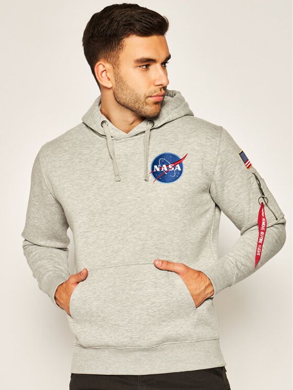 Alpha Industries Alpha Industries Jopa Space Shuttle 178317 Siva Regular Fit