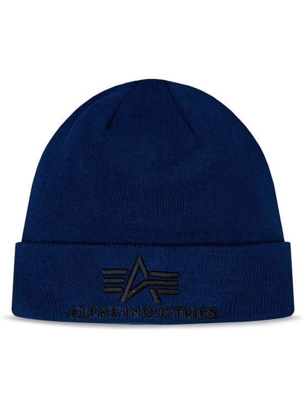 Alpha Industries Alpha Industries Kapa 3D Beanie 168910 Modra