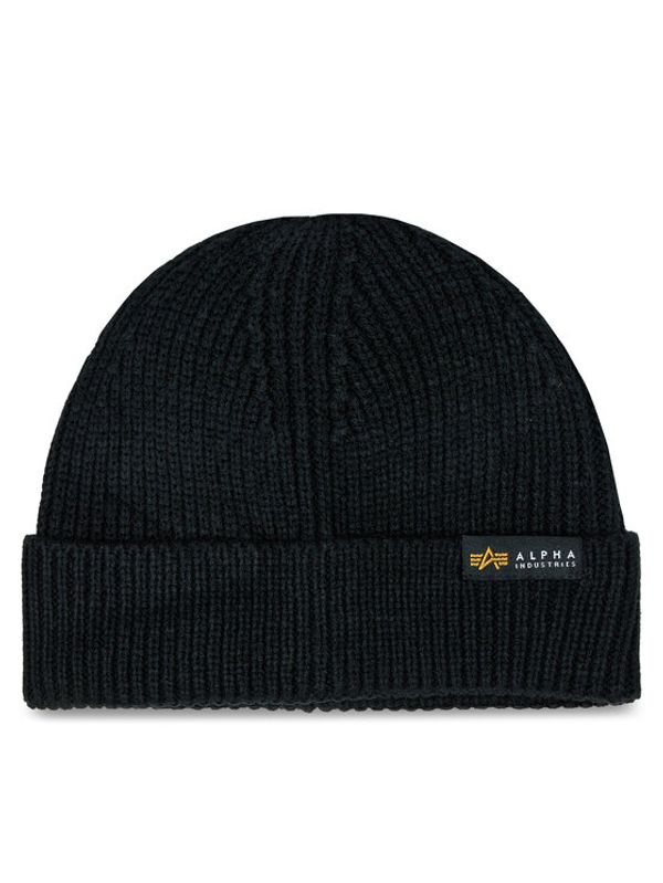 Alpha Industries Alpha Industries Kapa Dockers Beanie 138905 Črna