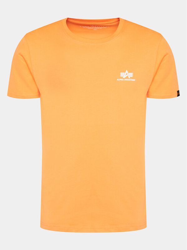 Alpha Industries Alpha Industries Majica Basic T Small 188505 Oranžna Regular Fit