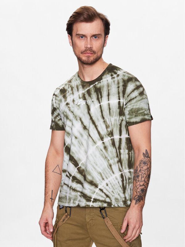 Alpha Industries Alpha Industries Majica Tie Dye 106508 Pisana Regular Fit