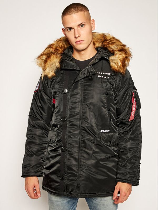 Alpha Industries Alpha Industries Parka N3B Airborne 188141 Črna Regular Fit