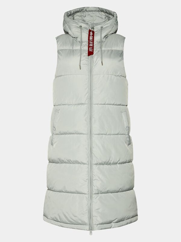 Alpha Industries Alpha Industries Telovnik Long Puffer Vest 108002 Siva Regular Fit