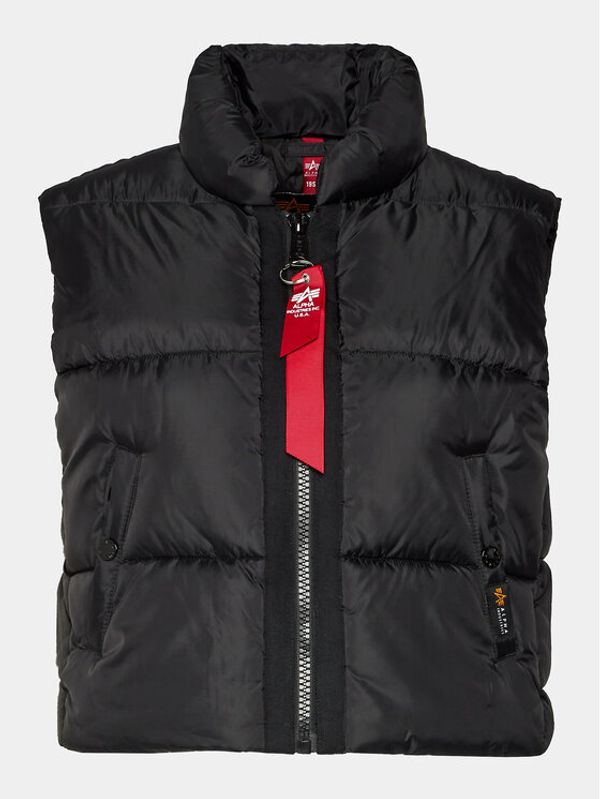 Alpha Industries Alpha Industries Telovnik Puffer Vest Cropped 138007 Črna Regular Fit