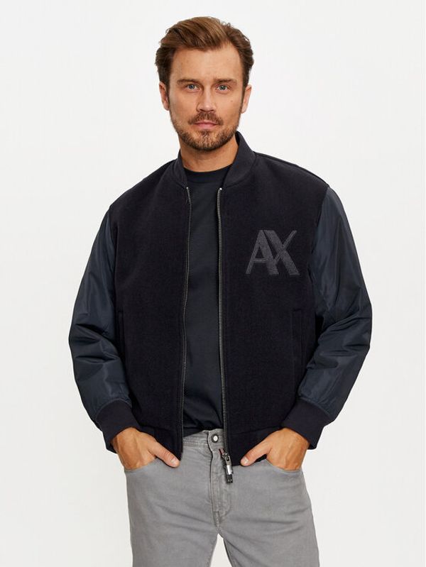 Armani Exchange Armani Exchange Bomber jakna 6DZB32 ZN5PZ 1510 Mornarsko modra Regular Fit