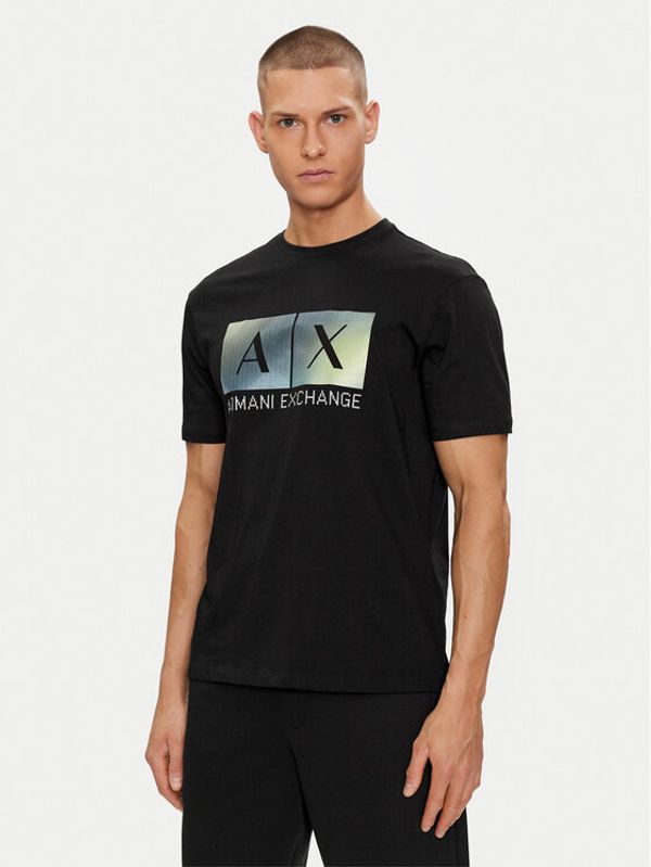 Armani Exchange Armani Exchange Majica 3DZTJB ZJBYZ 1200 Črna Regular Fit