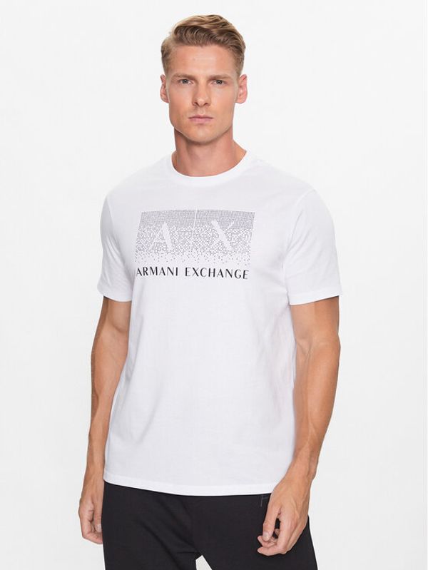 Armani Exchange Armani Exchange Majica 6RZTKE ZJ8EZ 1100 Črna Regular Fit