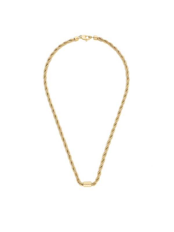 Armani Exchange Armani Exchange Ogrlica Icon Chains AXG0126710 Zlata