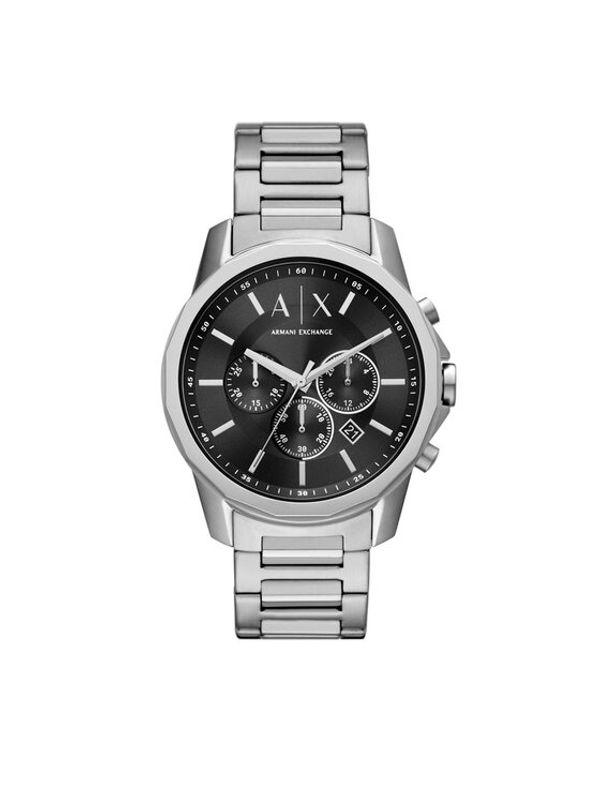 Armani Exchange Armani Exchange Ročna ura Banks AX1720 Srebrna